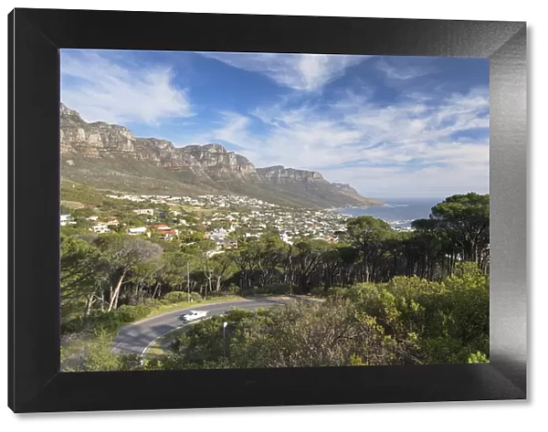 View of Camps Bay, Cape Town, Western Cape, South Africa
