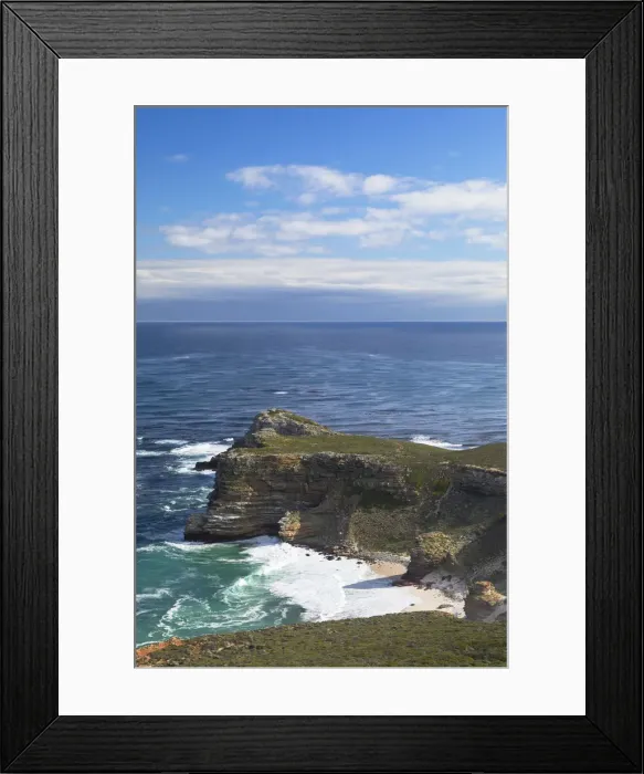 Framed Print : Cape of Good Hope, Cape Point National Park, Cape Town, Western Cape, South Africa