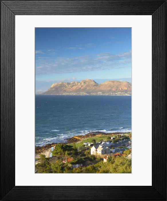 Framed Print : View of Kalk Bay and Cape Peninsular, Cape Town, Western Cape, South Africa Framed Print : View of Kalk Bay and Cape Peninsular, Cape Town, Western Cape, South Africa