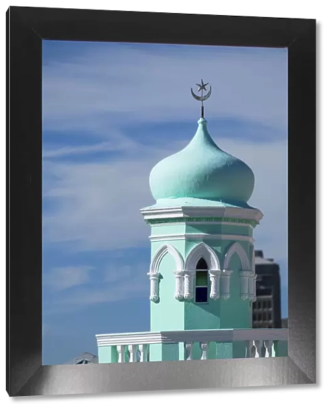 Minaret of mosque, Bo Kaap, Cape Town, Western Cape, South Africa