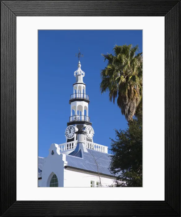 Framed Print : Dutch Reformed Church, Swellendam, Western Cape, South Africa Framed Print : Dutch Reformed Church, Swellendam, Western Cape, South Africa