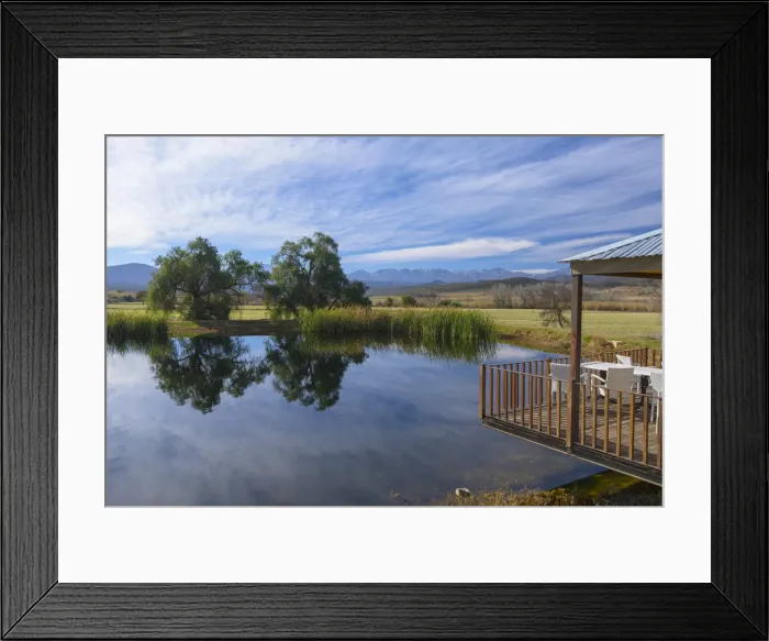 Framed Print : View of Swartberg Mountains from Surval Boutique Olive Estate, Oudtshoorn, Western Cape Framed Print : View of Swartberg Mountains from Surval Boutique Olive Estate, Oudtshoorn, Western Cape