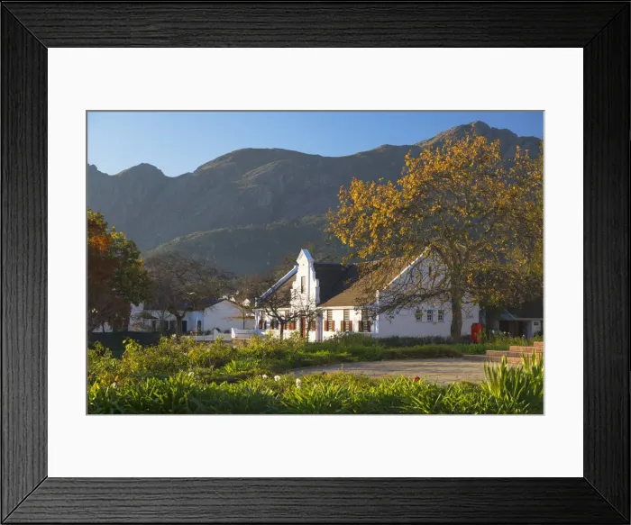 Framed Print : NGK Hall, Franschhoek, Western Cape, South Africa Framed Print : NGK Hall, Franschhoek, Western Cape, South Africa