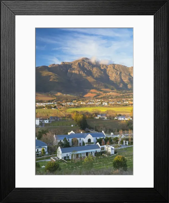 Framed Print : Mullineux and Leeu Family Wines Estate, Franschhoek, Western Cape, South Africa Framed Print : Mullineux and Leeu Family Wines Estate, Franschhoek, Western Cape, South Africa