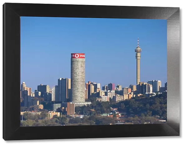 View of skyline, Johannesburg, Gauteng, South Africa