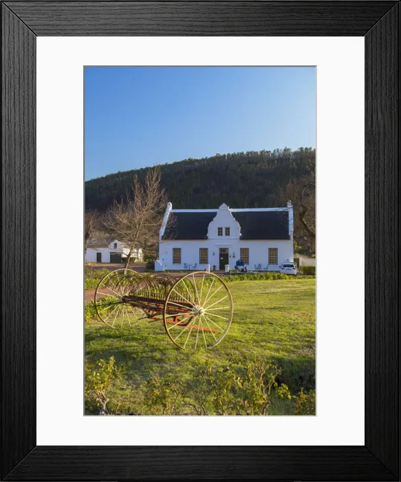 Framed Print : Basse Provence Guesthouse, Franschhoek, Western Cape, South Africa Framed Print : Basse Provence Guesthouse, Franschhoek, Western Cape, South Africa