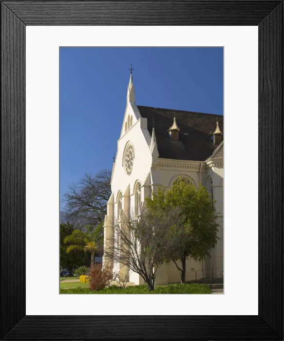 Framed Print : Dutch Reformed Church, Paarl, Western Cape, South Africa Framed Print : Dutch Reformed Church, Paarl, Western Cape, South Africa
