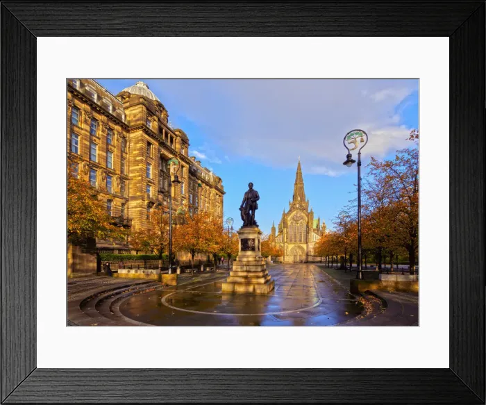 Framed Print : UK, Scotland, Lowlands, Glasgow, View of the The Cathedral of Saint Mungo Framed Print : UK, Scotland, Lowlands, Glasgow, View of the The Cathedral of Saint Mungo