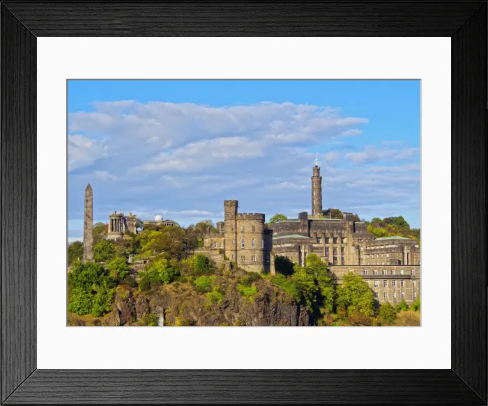 Framed Print : UK, Scotland, Lothian, Edinburgh, View of the Calton Hill Framed Print : UK, Scotland, Lothian, Edinburgh, View of the Calton Hill