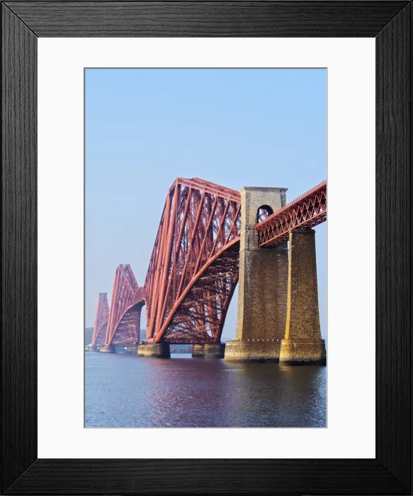 Framed Print : UK, Scotland, Lothian, Edinburgh Area, Queensferry, View of the Forth Bridge Framed Print : UK, Scotland, Lothian, Edinburgh Area, Queensferry, View of the Forth Bridge