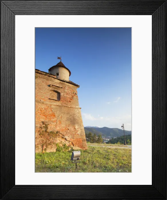 Framed Print : View of Citadel, Brasov, Transylvania, Romania Framed Print : View of Citadel, Brasov, Transylvania, Romania