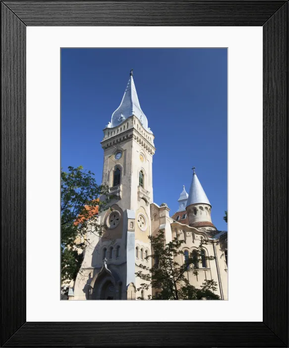 Framed Print : Piarist Complex Church, Timisoara, Banat, Romania Framed Print : Piarist Complex Church, Timisoara, Banat, Romania