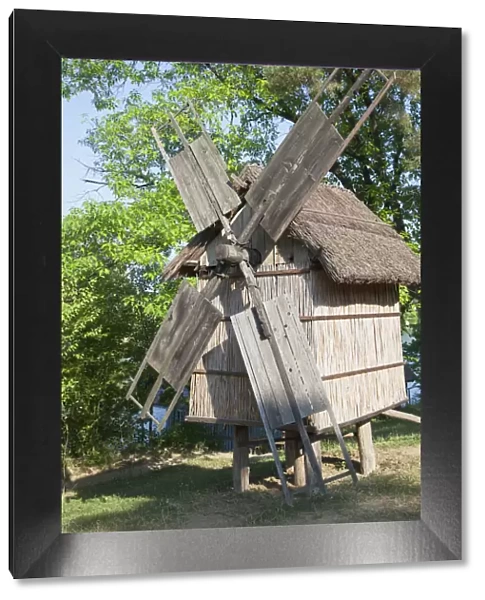 Windmill from Tulcea County, National Village Museum, Bucharest, Romania