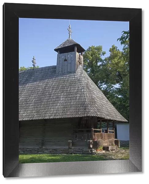 Church from Timiseni, National Village Museum, Bucharest, Romania