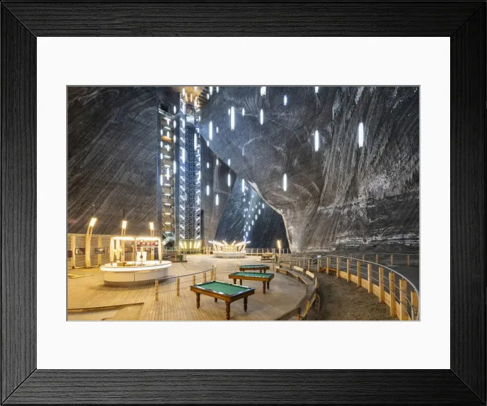 Framed Print : Romania, Transylvania, Cluj-Napoca. The 42 metre deep, 50 metre wide and 80 metre Framed Print : Romania, Transylvania, Cluj-Napoca. The 42 metre deep, 50 metre wide and 80 metre