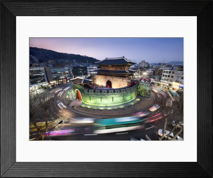 Framed Print : Paldalmun Gate, southern gate of Hwaseong Fortress, Suwon, Seoul, South Korea Framed Print : Paldalmun Gate, southern gate of Hwaseong Fortress, Suwon, Seoul, South Korea