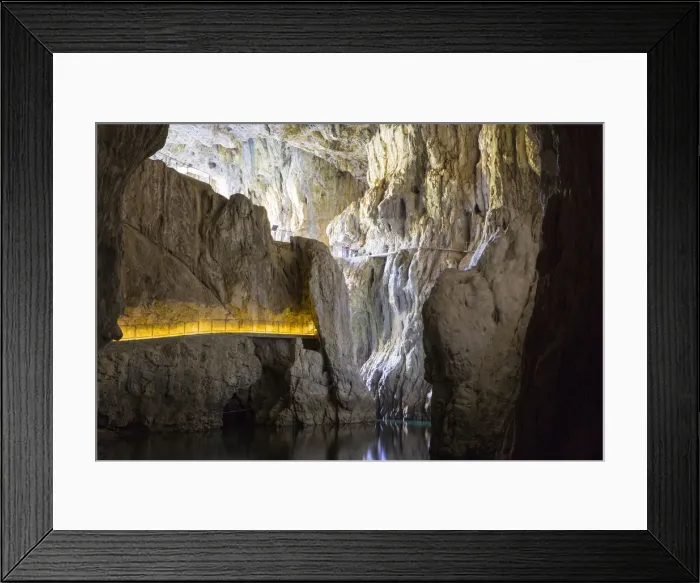 Framed Print : Slovenia, Karst Region, Skocjan. Skocjan Caves Park, a UNESCO World Heritage Site