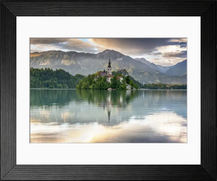 Framed Print : Bled, Upper Carniola, Slovenia, East Europe Framed Print : Bled, Upper Carniola, Slovenia, East Europe