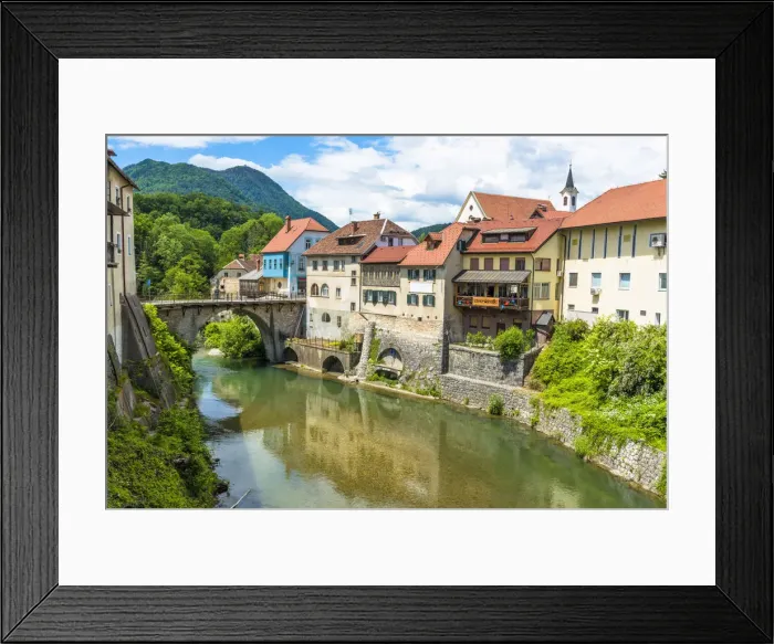 Framed Print : Skofja Loka, Upper Carniola, Slovenia, East Europe Framed Print : Skofja Loka, Upper Carniola, Slovenia, East Europe