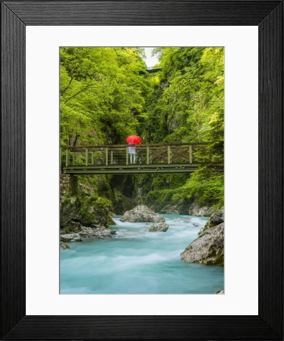 Framed Print : Tolmin gorges, Triglav National Park, Slovenia, East Europe Framed Print : Tolmin gorges, Triglav National Park, Slovenia, East Europe