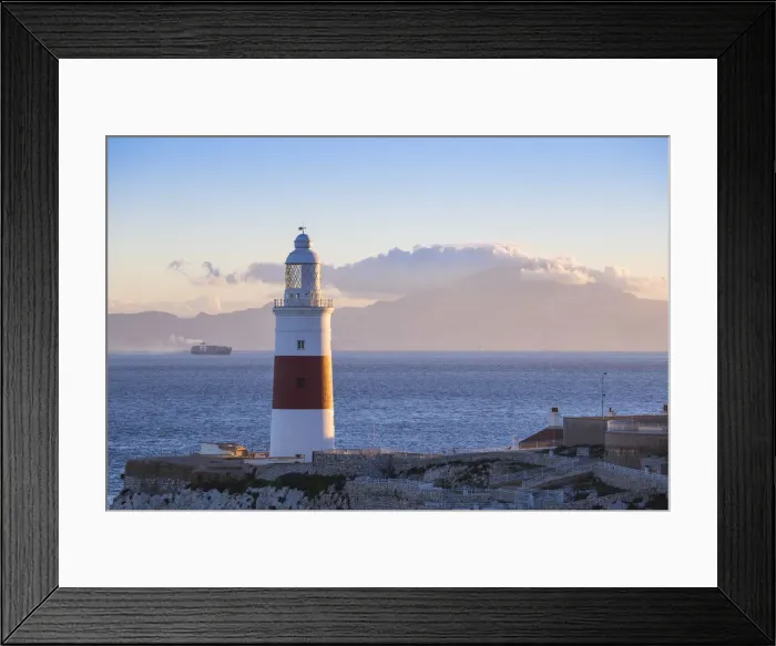 Framed Print : Gibraltar, Europa Point Lighthouse Framed Print : Gibraltar, Europa Point Lighthouse