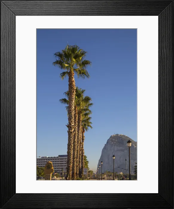 Framed Print : Gibraltar, View of Rock of Gibraltar Framed Print : Gibraltar, View of Rock of Gibraltar