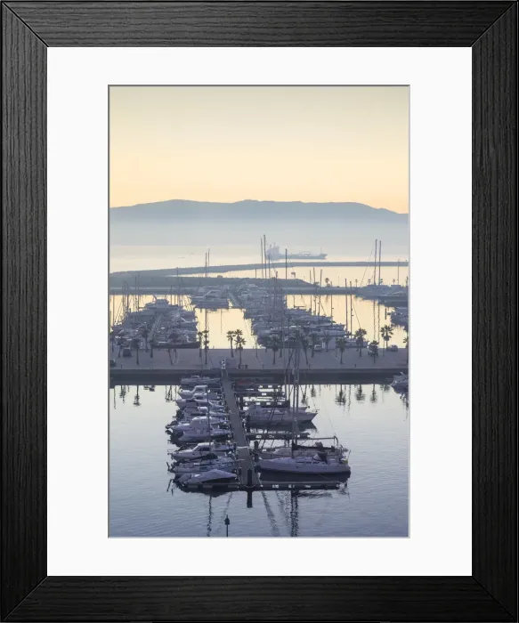 Framed Print : Spain, La Linea, Marina Framed Print : Spain, La Linea, Marina