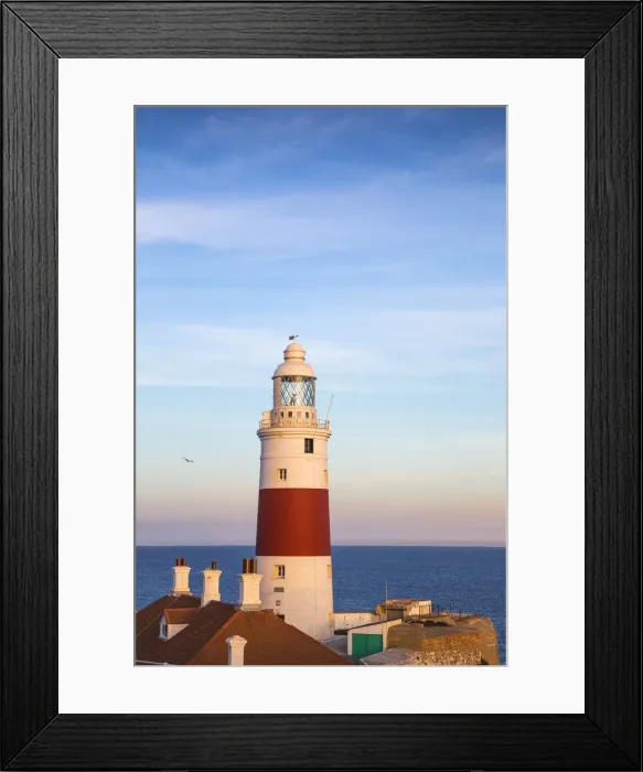 Framed Print : Gibraltar, Europa Point Lighthouse Framed Print : Gibraltar, Europa Point Lighthouse