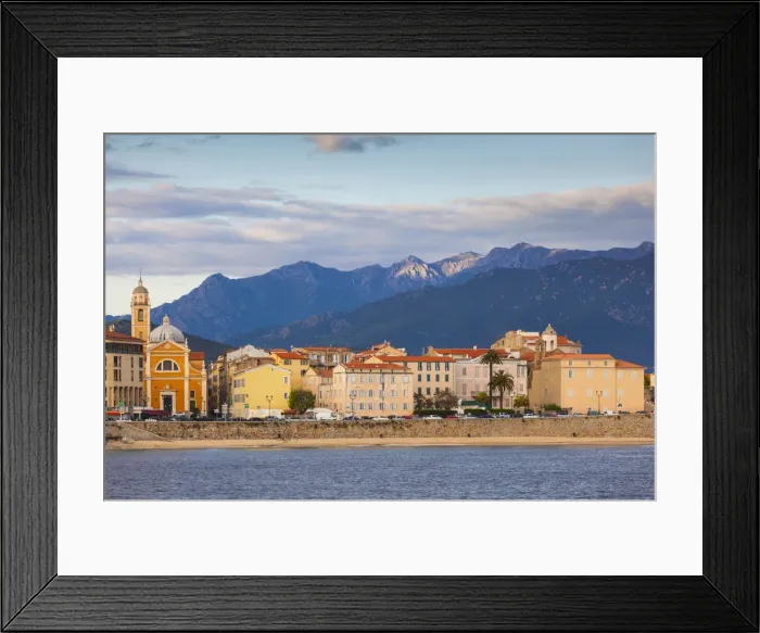 Framed Print : France, Corsica, Corse-du-Sud Department, Corsica West Coast Region, Ajaccio, city Framed Print : France, Corsica, Corse-du-Sud Department, Corsica West Coast Region, Ajaccio, city