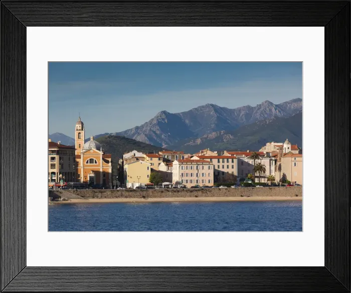 Framed Print : France, Corsica, Corse-du-Sud Department, Corsica West Coast Region, Ajaccio, city Framed Print : France, Corsica, Corse-du-Sud Department, Corsica West Coast Region, Ajaccio, city