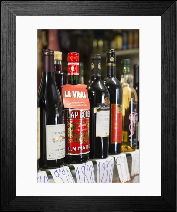 Framed Print : France, Corsica, Haute-Corse Department, Central Mountains Region, Corte, Corsican-made Framed Print : France, Corsica, Haute-Corse Department, Central Mountains Region, Corte, Corsican-made