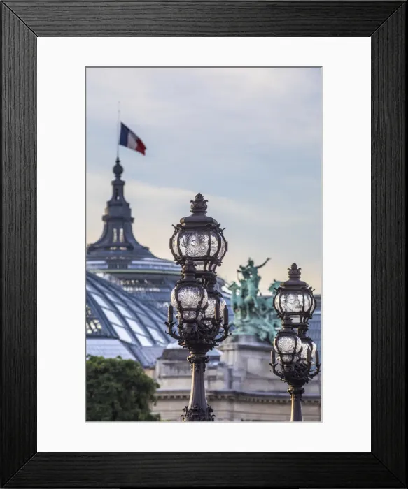 Framed Print : Pont Alexandre III & Grand Palais, Paris, France Framed Print : Pont Alexandre III & Grand Palais, Paris, France