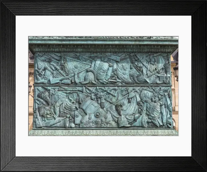Framed Print : Vendome Column, Place Vendome, Paris, France Framed Print : Vendome Column, Place Vendome, Paris, France