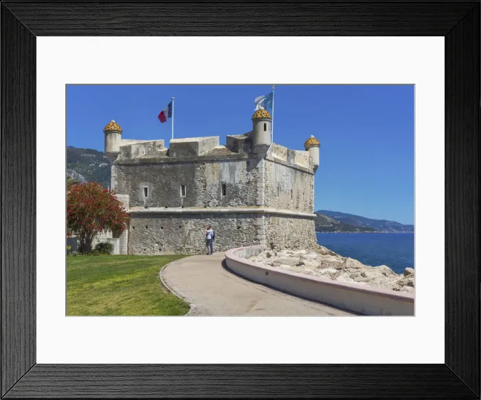 Framed Print : Jean Cocteau Bastion Museum, Menton, Alpes-Maritimes department, Provence-Alpes-Cote