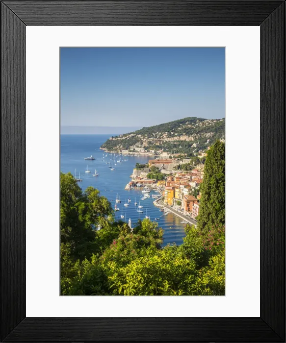 Framed Print : Villefranche sur Mer, Alpes-Maritimes, Provence-Alpes-Cote D Azur, French Riviera Framed Print : Villefranche sur Mer, Alpes-Maritimes, Provence-Alpes-Cote D Azur, French Riviera