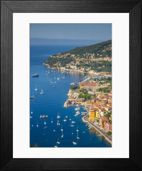 Framed Print : Villefranche sur Mer, Alpes-Maritimes, Provence-Alpes-Cote D Azur, French Riviera Framed Print : Villefranche sur Mer, Alpes-Maritimes, Provence-Alpes-Cote D Azur, French Riviera