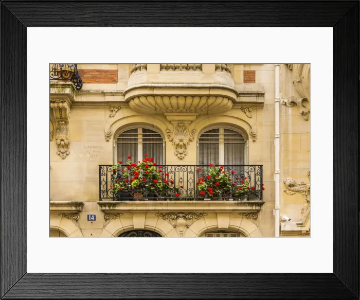 Framed Print : Architectural detail, 7th arrondissement, Paris, France Framed Print : Architectural detail, 7th arrondissement, Paris, France
