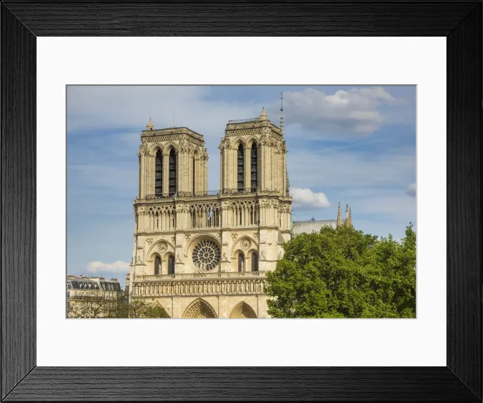 Framed Print : Notre Dame Cathedral, Paris, France Framed Print : Notre Dame Cathedral, Paris, France