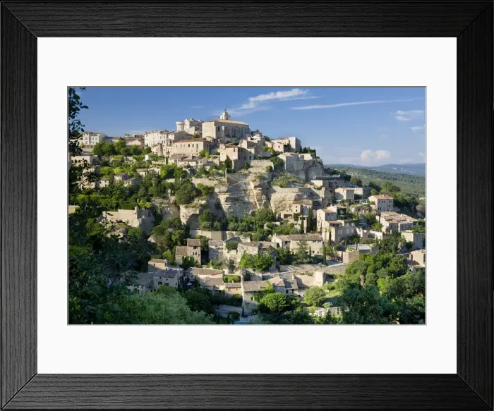 Framed Print : Gordes, Vaucluse, Provence, France Framed Print : Gordes, Vaucluse, Provence, France