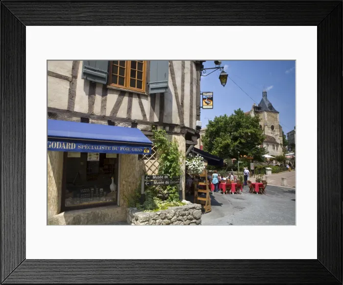 Framed Print : Bergerac, Dordogne, France Framed Print : Bergerac, Dordogne, France