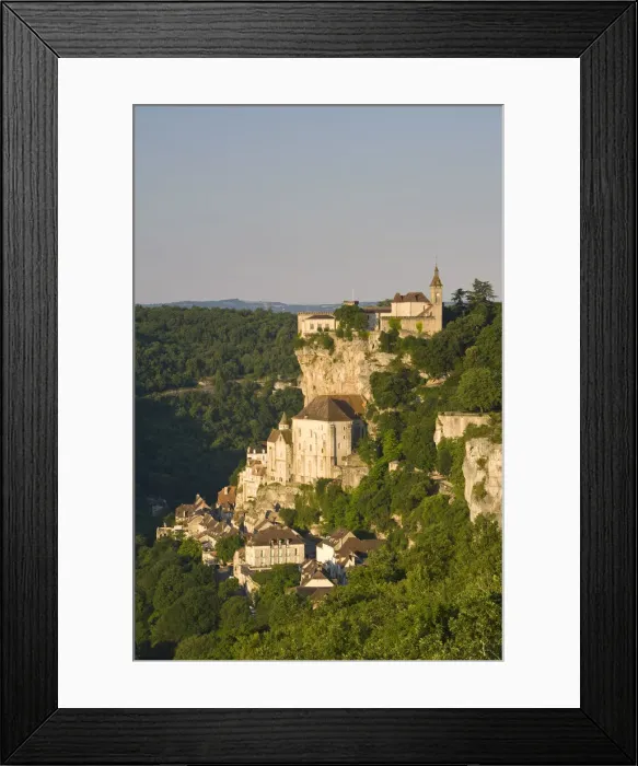 Framed Print : Rocamadour, Dordogne, France Framed Print : Rocamadour, Dordogne, France