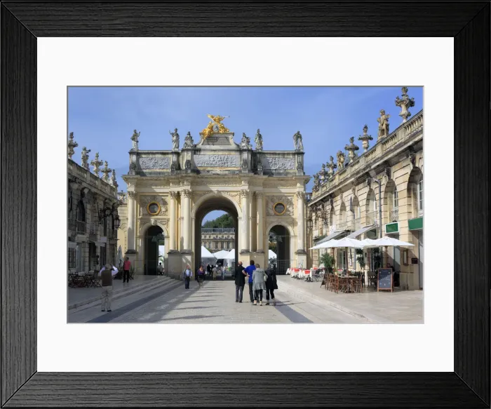 Framed Print : Triumphal arch, Place Stanislas, Nancy, Meurthe-et-Moselle department, Lorraine, France Framed Print : Triumphal arch, Place Stanislas, Nancy, Meurthe-et-Moselle department, Lorraine, France