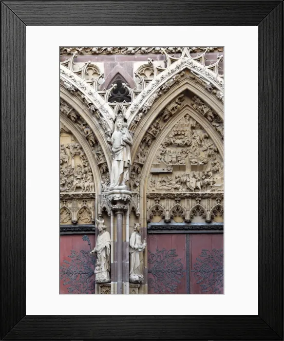 Framed Print : Colla giale Saint-Thia baut (Saint-Theobald collegiate church), Thann, Haut-Rhin Framed Print : Colla giale Saint-Thia baut (Saint-Theobald collegiate church), Thann, Haut-Rhin