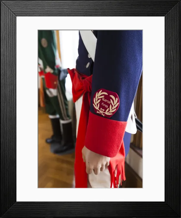Framed Print : France, Nord-Pas de Calais Region, Boulogne sur Mer, Musee du Libertador San Martin