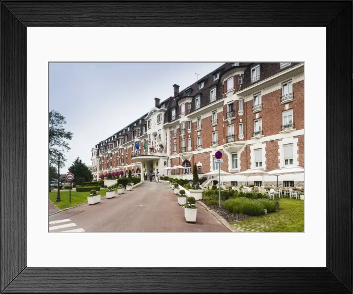 Framed Print : France, Nord-Pas de Calais Region, Le Toquet-Paris Plage, historic Hotel Westminster Framed Print : France, Nord-Pas de Calais Region, Le Toquet-Paris Plage, historic Hotel Westminster