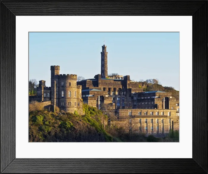 Framed Print : UK, Scotland, Lothian, Edinburgh, View of the Calton Hill