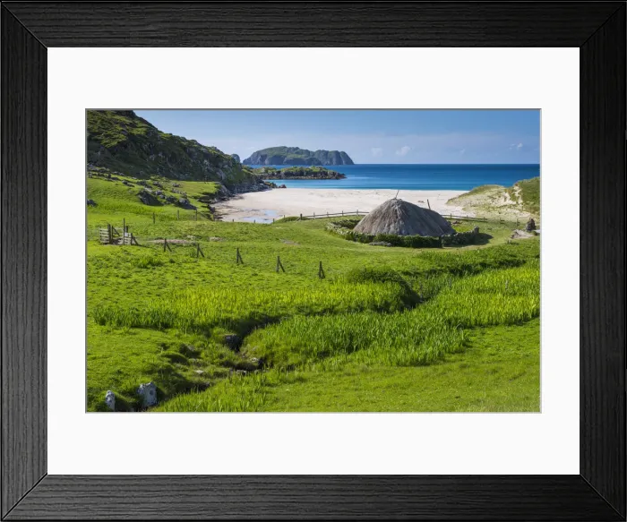 Framed Print : Bosta Iron Age House, Isle of Lewis, Outer Hebrides, Scotland Framed Print : Bosta Iron Age House, Isle of Lewis, Outer Hebrides, Scotland