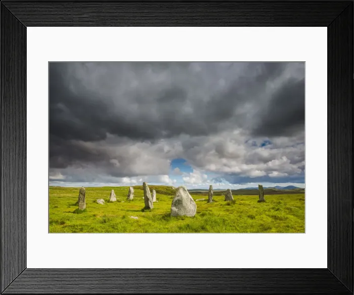 Framed Print : Cloudscape Over Callanish 3 Standing Stones, Isle of Lewis, Outer Hebrides, Scotland Framed Print : Cloudscape Over Callanish 3 Standing Stones, Isle of Lewis, Outer Hebrides, Scotland