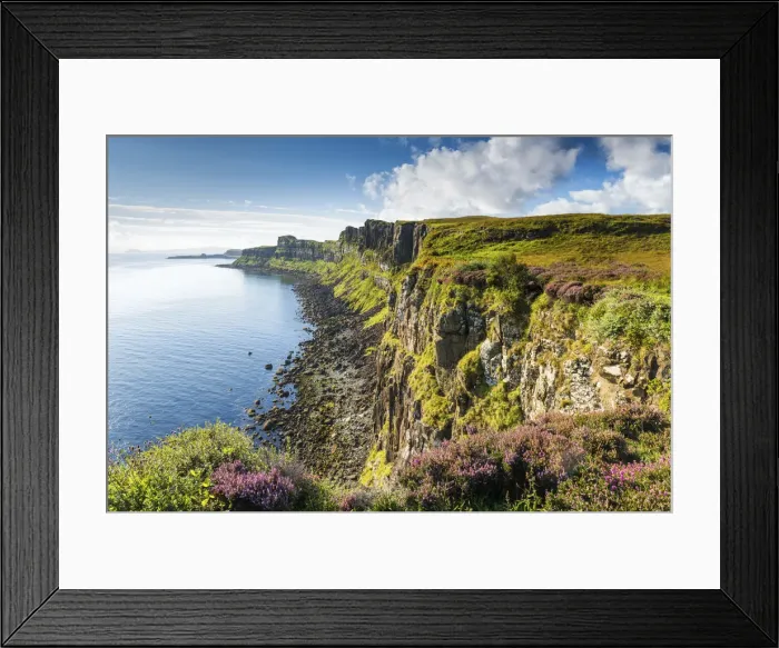 Framed Print : Coastline near Ellishader, Isle of Skye, Highland Region, Scotland Framed Print : Coastline near Ellishader, Isle of Skye, Highland Region, Scotland