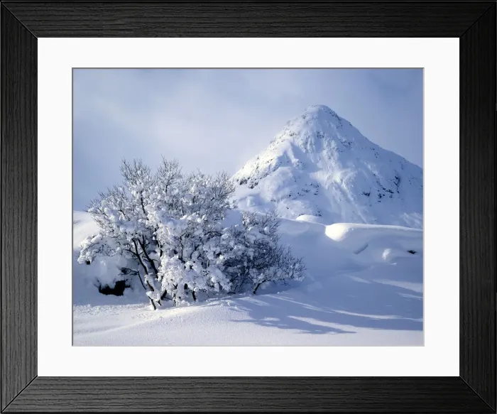 Framed Print : Buachaille Etive Mor in Winter, Glen Coe, Highland Region, Scotland Framed Print : Buachaille Etive Mor in Winter, Glen Coe, Highland Region, Scotland